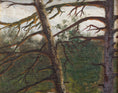 Load image into Gallery viewer, Original vintage landscape oil painting from Sweden