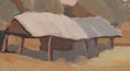 Load image into Gallery viewer, Original Mid Century Landscape Oil Painting from Sweden