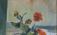 Load image into Gallery viewer, Vintage Art Room Original Floral Oil Painting From Sweden