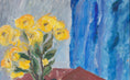 Load image into Gallery viewer, Mid Century Vintage Art Original Interior Painting from Sweden
