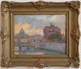 Load image into Gallery viewer, Vintage Art Three Original Cityscape Oil Paintings