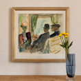 Load image into Gallery viewer, Mid Century Vintage Original Painting By G Karlmark Sweden