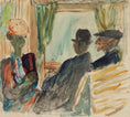 Load image into Gallery viewer, Mid Century Vintage Original Painting By G Karlmark Sweden