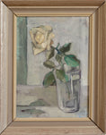 Load image into Gallery viewer, Mid Century Original Rose Still Life from Sweden