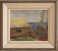 Load image into Gallery viewer, Mid Century Affordable Vintage Art Original Coastal Oil Painting