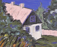 Load image into Gallery viewer, Original Coastal Oil Painting Vintage Mid Century Sweden