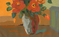 Load image into Gallery viewer, Mid Century Vintage Floral Oil Painting from Sweden