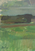 Load image into Gallery viewer, Vintage Original Landscape Oil Painting Mid Century from Sweden