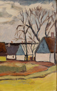 Load image into Gallery viewer, Affordable Vintage Art Original Oil Painting from Sweden