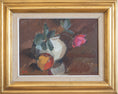 Load image into Gallery viewer, Mid Century Vintage Art Original Still Life Oil Painting from Sweden