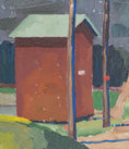 Load image into Gallery viewer, Vintage Original Landscape Oil Painting From Sweden 1935