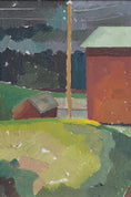 Load image into Gallery viewer, Vintage Original Landscape Oil Painting From Sweden 1935