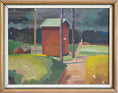 Load image into Gallery viewer, Vintage Original Landscape Oil Painting From Sweden 1935