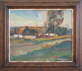 Load image into Gallery viewer, Vintage Original Farmhouse Oil Painting from Sweden