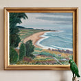 Load image into Gallery viewer, Vintage Original Coastal Oil Painting from Sweden