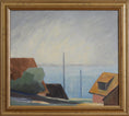 Load image into Gallery viewer, Vintage Original Coastal Oil Painting From Sweden