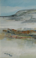 Load image into Gallery viewer, Mid Century Vintage Original Landscape Oil Painting from Sweden