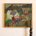 Load image into Gallery viewer, Vintage Art Room Original OIl Painting from Sweden