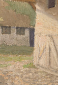 Load image into Gallery viewer, Vintage Farmhouse Oil Painting from Sweden
