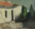 Load image into Gallery viewer, Original Landscape Oil Painting Vintage Mid Century Sweden