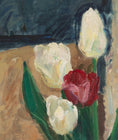 Load image into Gallery viewer, Vintage Mid Century Interior Oil Painting From Sweden