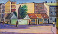 Load image into Gallery viewer, Colorful Vintage Art Original Oil Painting from Sweden