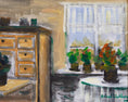 Load image into Gallery viewer, Vintage Art Room Original Interior Oil Painting from Sweden