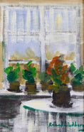 Load image into Gallery viewer, Vintage Art Room Original Interior Oil Painting from Sweden