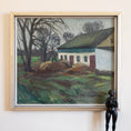 Load image into Gallery viewer, Vintage Art Room Large Original Farmhouse Oil Painting