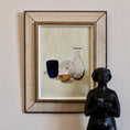 Load image into Gallery viewer, Original Vintage Still Life Oil Painting from Sweden 1967