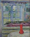 Load image into Gallery viewer, Vintage Swedish Art Still Life Oil Painting by Granhall 1949