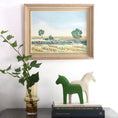 Load image into Gallery viewer, Mid Century Original Landscape Oil Painting from Sweden