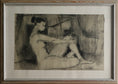 Load image into Gallery viewer, Vintage Figure Drawing from Sweden 1955