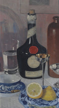 Load image into Gallery viewer, Vintage Mid Century Interior Oil Painting From Sweden 1929