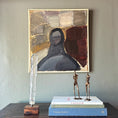 Load image into Gallery viewer, Swedish Mid Century Modern Portrait Oil Painting From Sweden