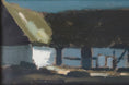 Load image into Gallery viewer, Original Vintage Mid Century Farmhouse Oil Painting Sweden