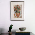 Load image into Gallery viewer, Swedish Vintage Art Floral Oil Painting