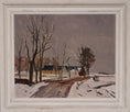 Load image into Gallery viewer, Mid Century Original Landscape Oil Painting From Sweden By G Sandberg