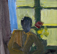 Load image into Gallery viewer, Mid Century Original Figure Oil Painting By G Persson Sweden 1949