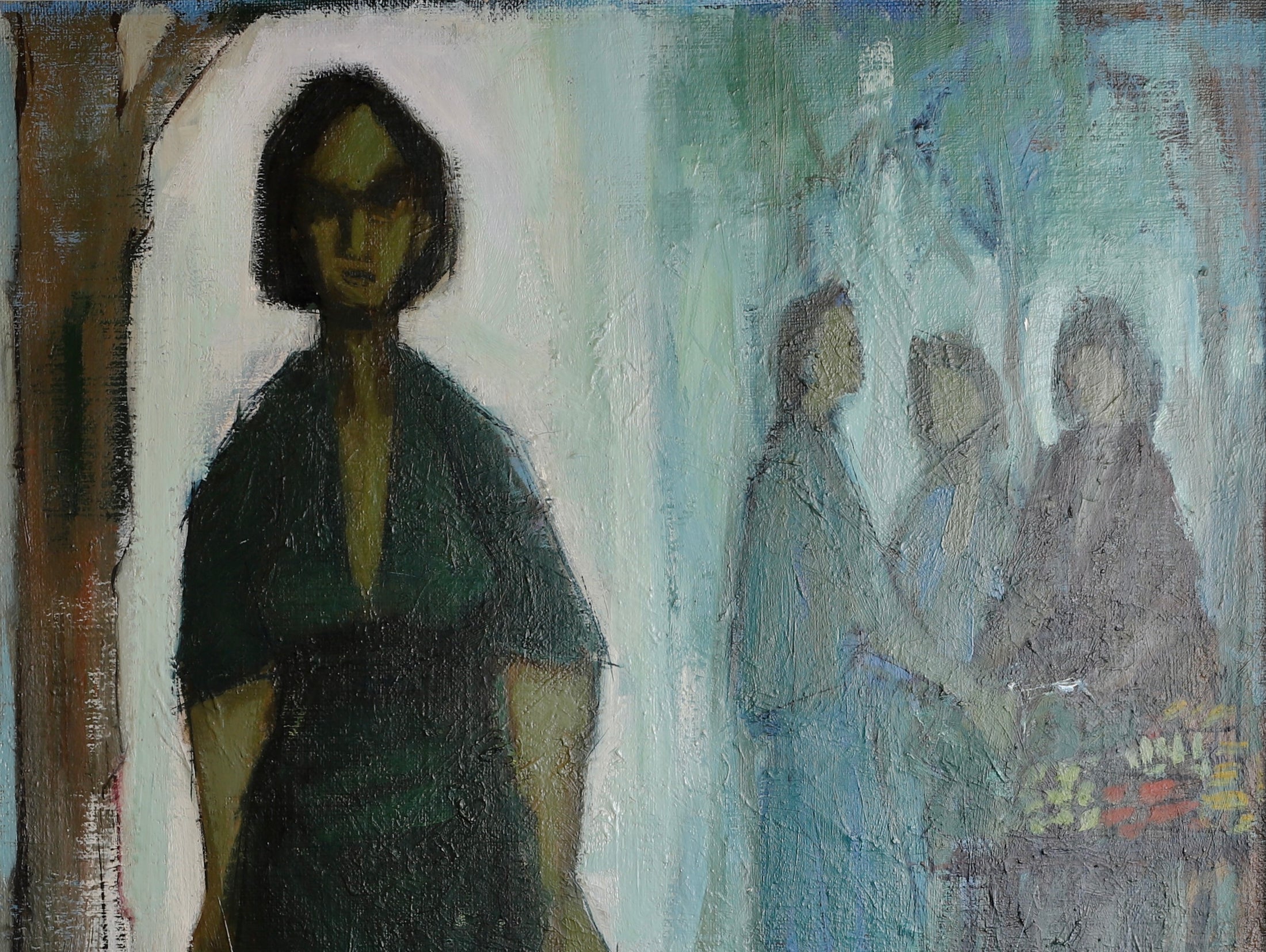 Original Oil Painting Mid Century By S Persson Sweden 1956