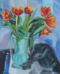 Load image into Gallery viewer, Framed Mid Century Oil Painting by Listed Artist Eric Julius Sweden