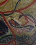 Load image into Gallery viewer, Vintage Art Room Mid Century Underwater Oil Painting from Sweden