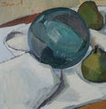 Load image into Gallery viewer, Mid Century Still Life Oil Painting from Sweden By Börje A 1968