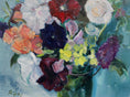 Load image into Gallery viewer, Mid Century Original Still Life Oil Painting From Sweden by H Ripa