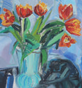 Load image into Gallery viewer, Framed Mid Century Oil Painting by Listed Artist Eric Julius Sweden