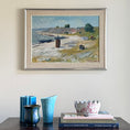 Load image into Gallery viewer, Vintage Coastal Painting by T Nilsson from Sweden