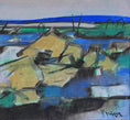Load image into Gallery viewer, Vintage Mid Century Landscape Oil Painting By Ingvar Wiede Sweden