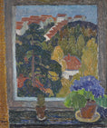 Load image into Gallery viewer, Vintage Mid Century Oil Painting From Sweden by N Hansson 1950