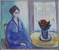 Load image into Gallery viewer, Swedish Vintage Figure Oil Painting From Sweden By R Iggmo
