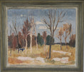 Load image into Gallery viewer, Mid Century Original Landscape Oil Painting From Sweden By G Sandberg